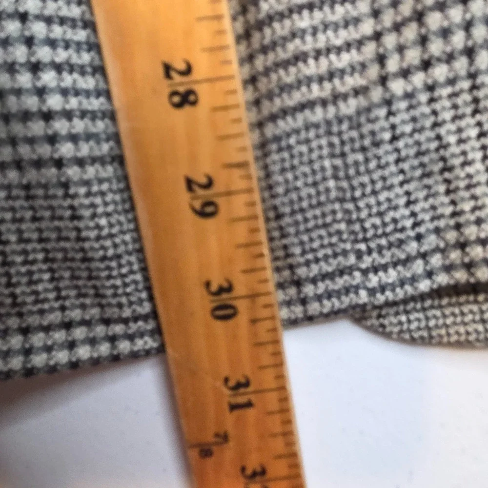 Gianfranco Ruffini  Blazer Mens 46R Gray Glenplaid Sports Coat Jacket‎ Silk 2B